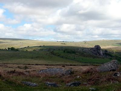 A View of Vixen Tor, Dartmoor, UK