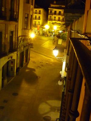 Plaza Mayor after the coach parties depart